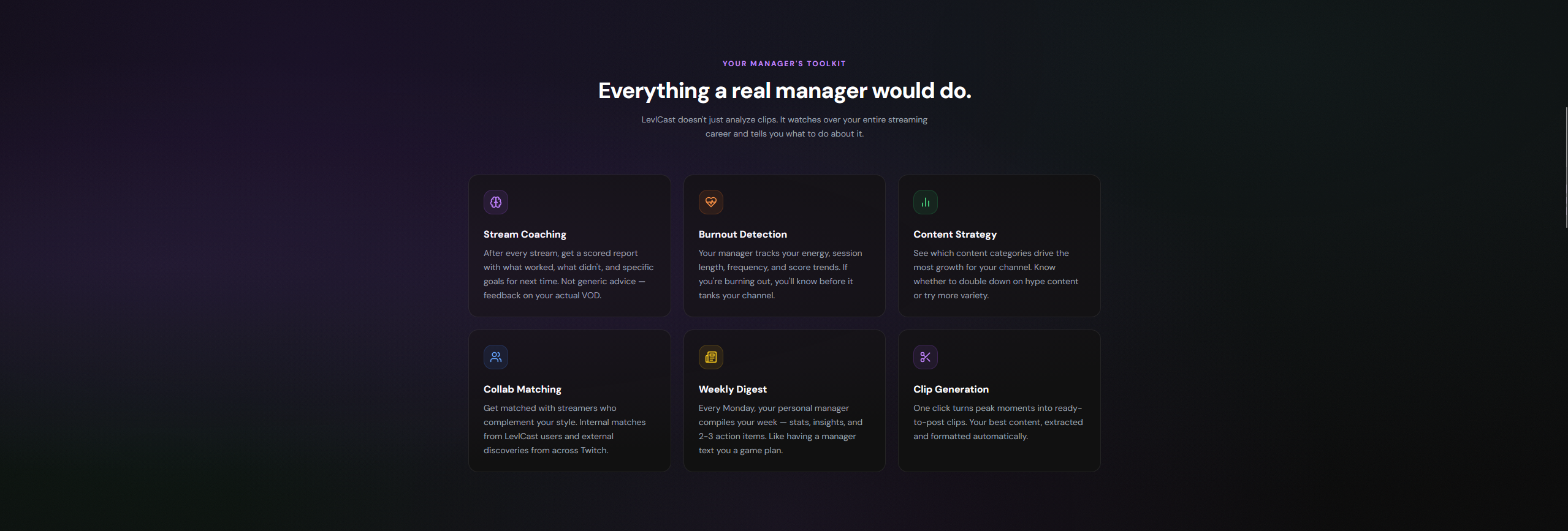 LevlCast gallery image