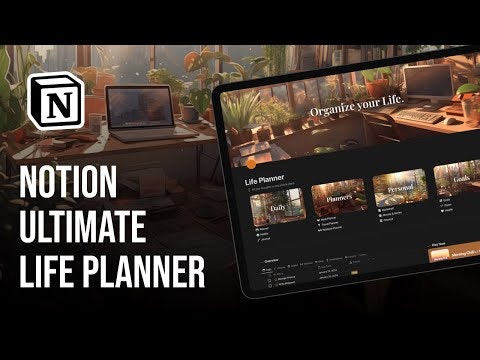 Notion Ultimate Life Planner Template gallery image
