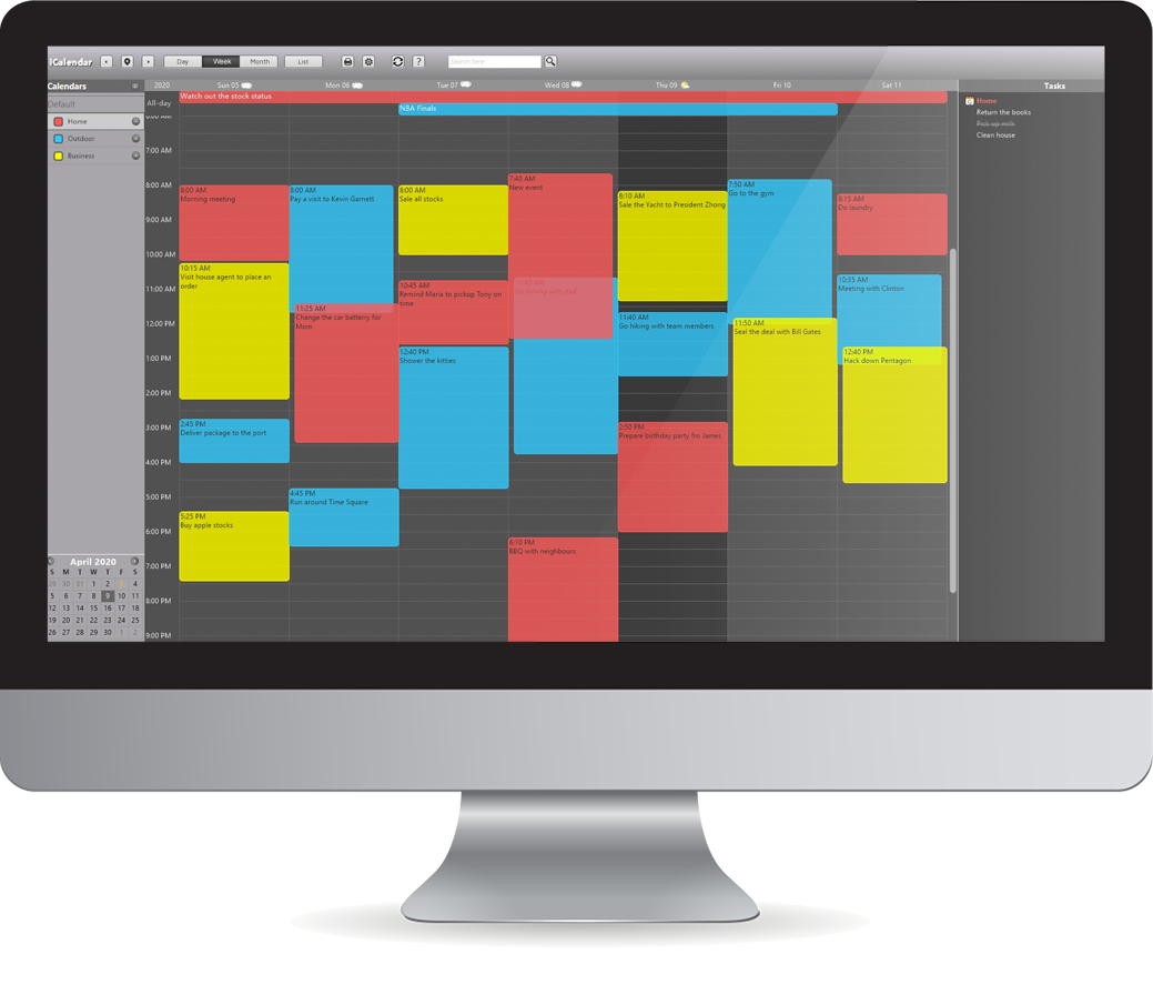 SyncGo Desktop Calendar gallery image