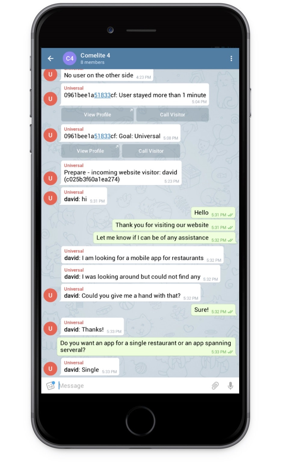 Universal Chat gallery image