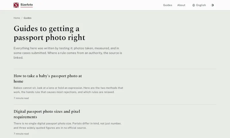 SizeFoto screenshot 4