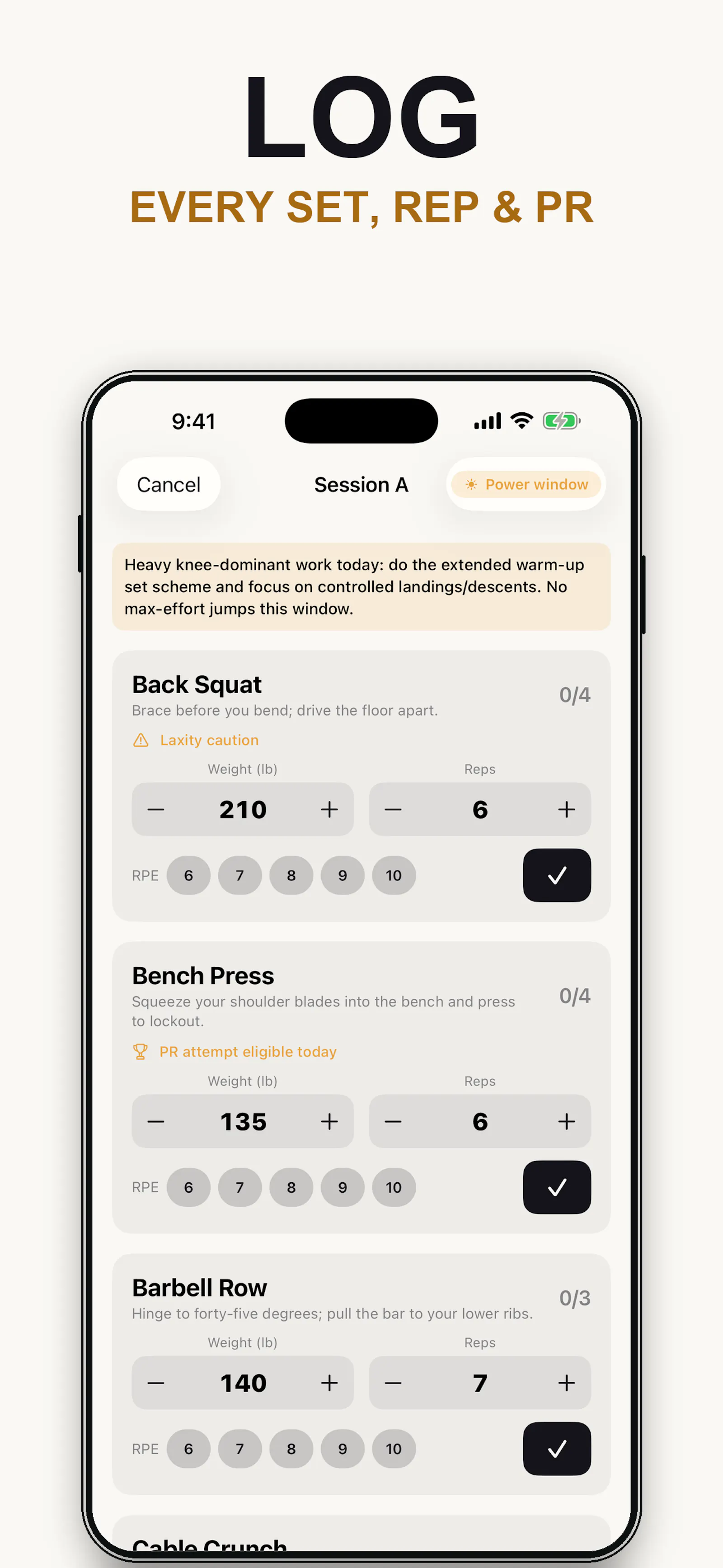 Phase: Cycle Synced Workouts screenshot 4