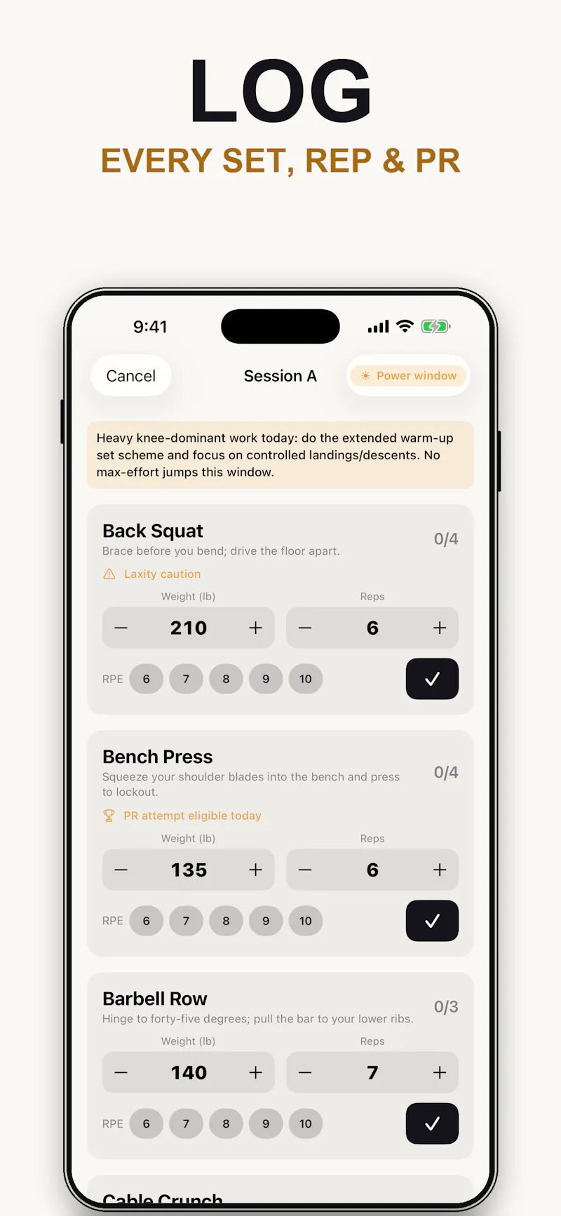 Phase: Cycle Synced Workouts screenshot 4