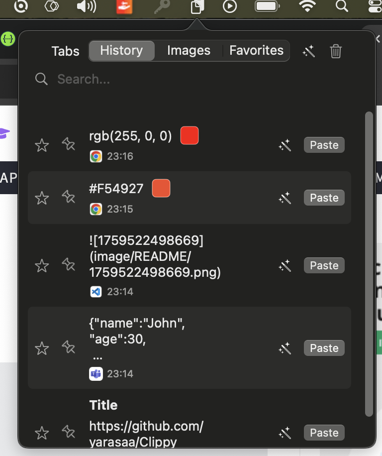 Clippy : Clipboard Manager - Screenshot 3 showing product features and functionality