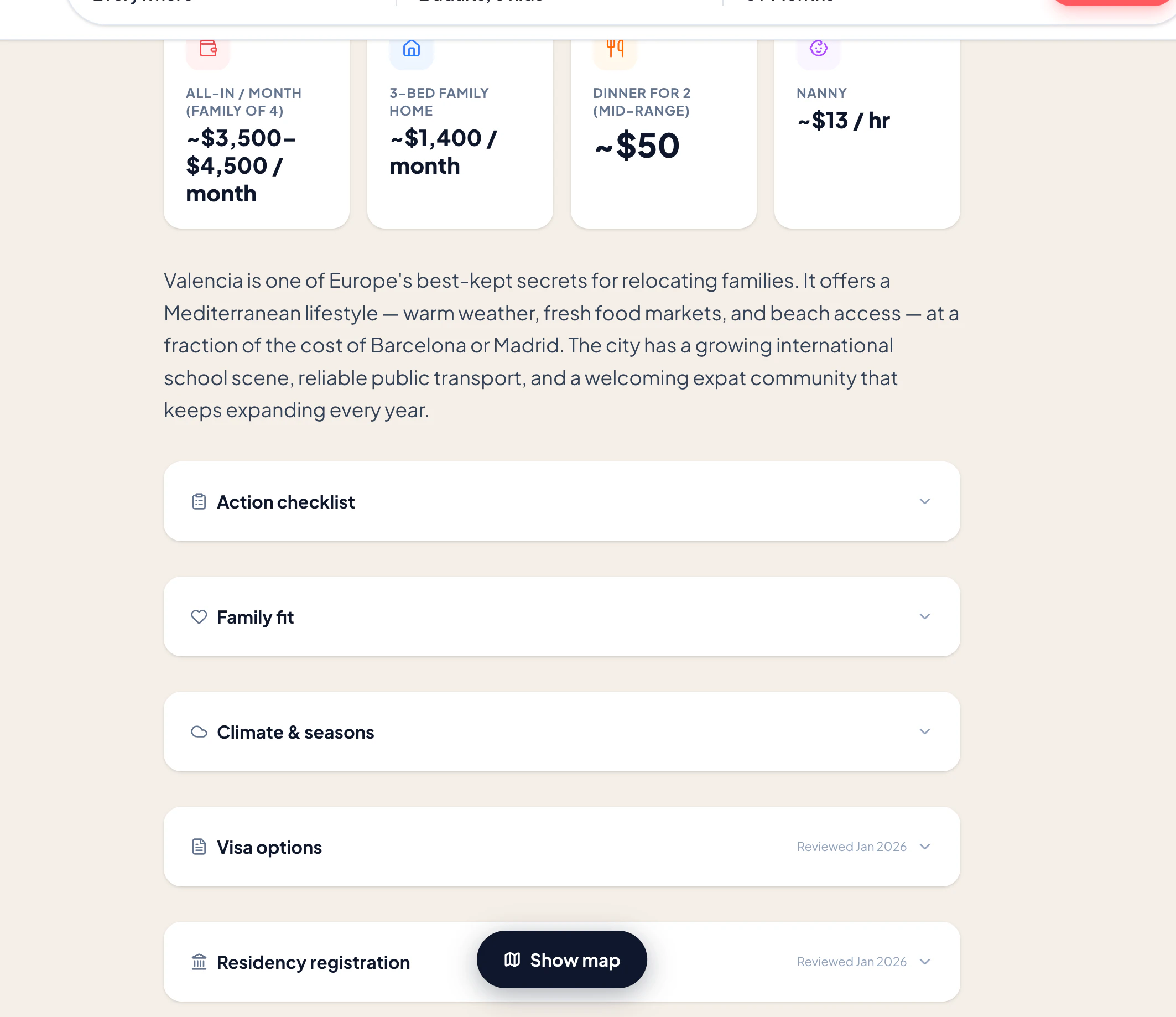 FamiRelo: Family Relocation Planner screenshot 3