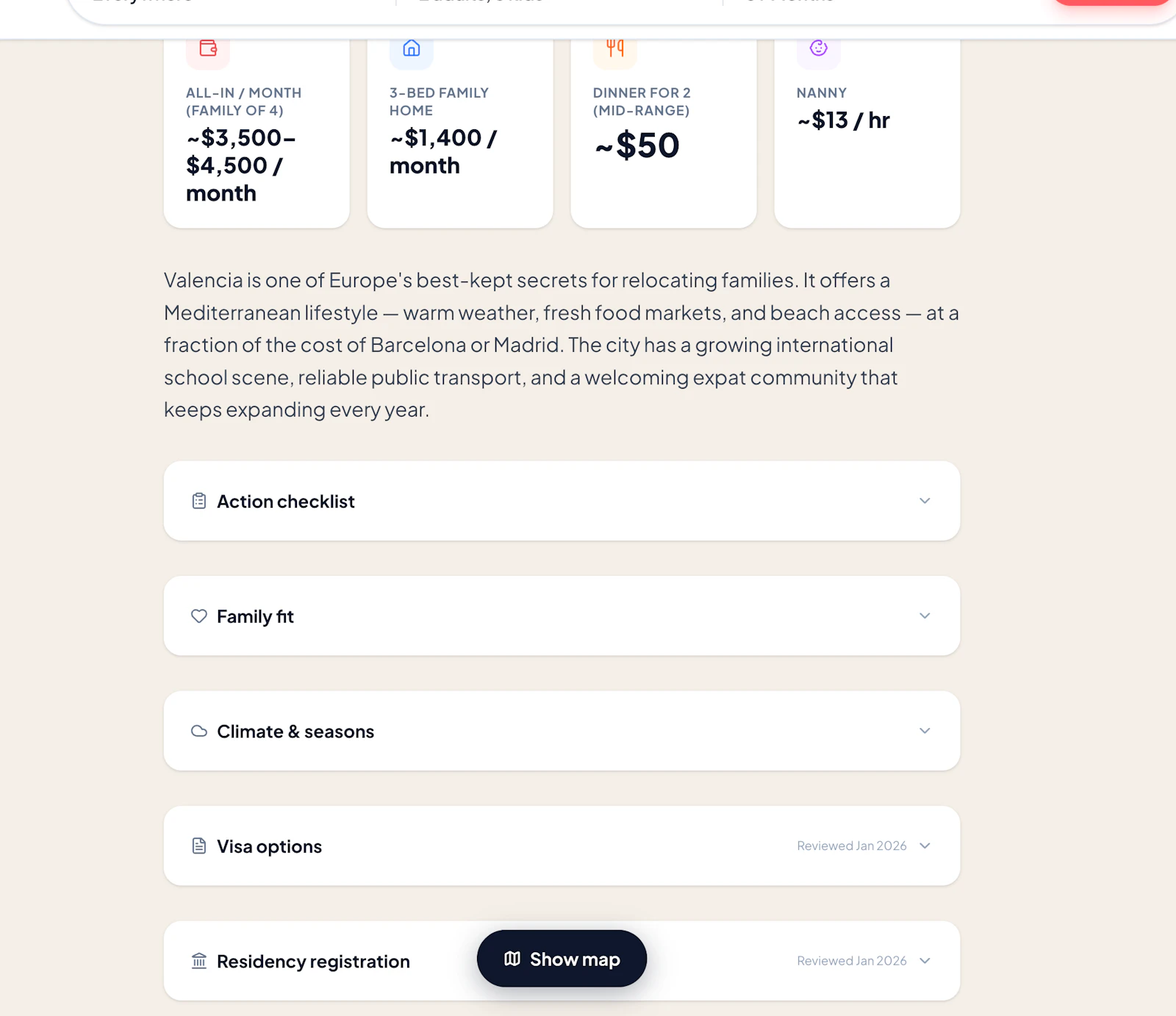 FamiRelo: Family Relocation Planner screenshot 3