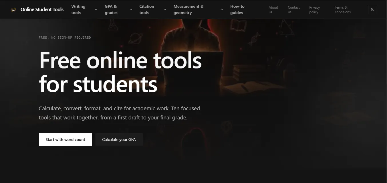 Online Student Tools gallery image
