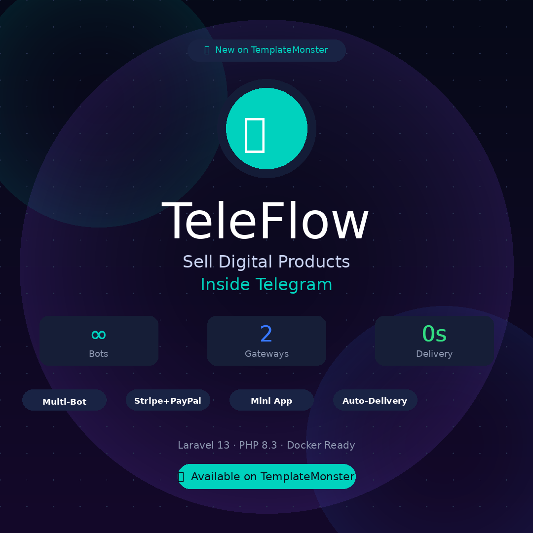 TeleFlow — Sell Products In Telegram gallery image