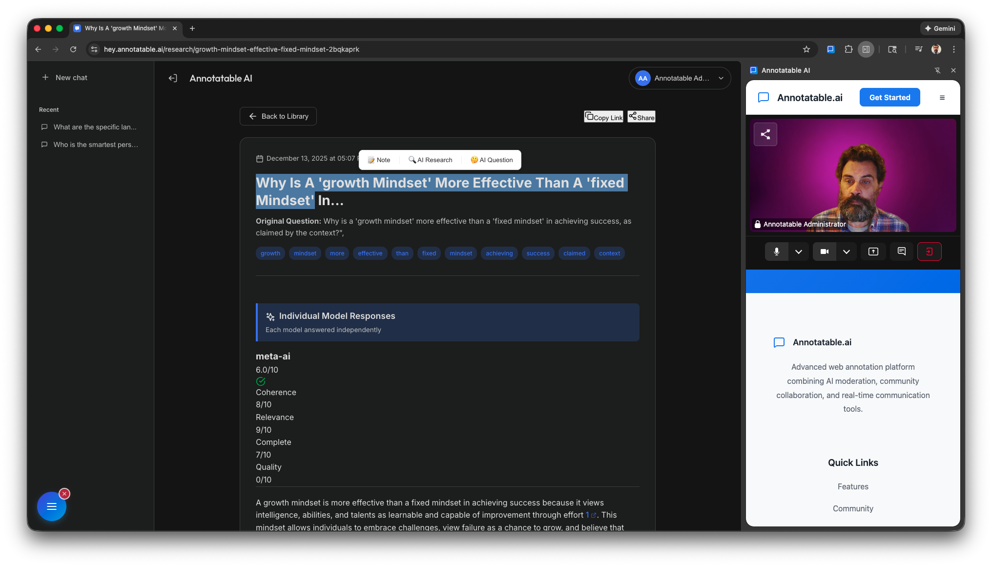 Social AI Platform - Collaboration!  - Screenshot 3 showing product features and functionality