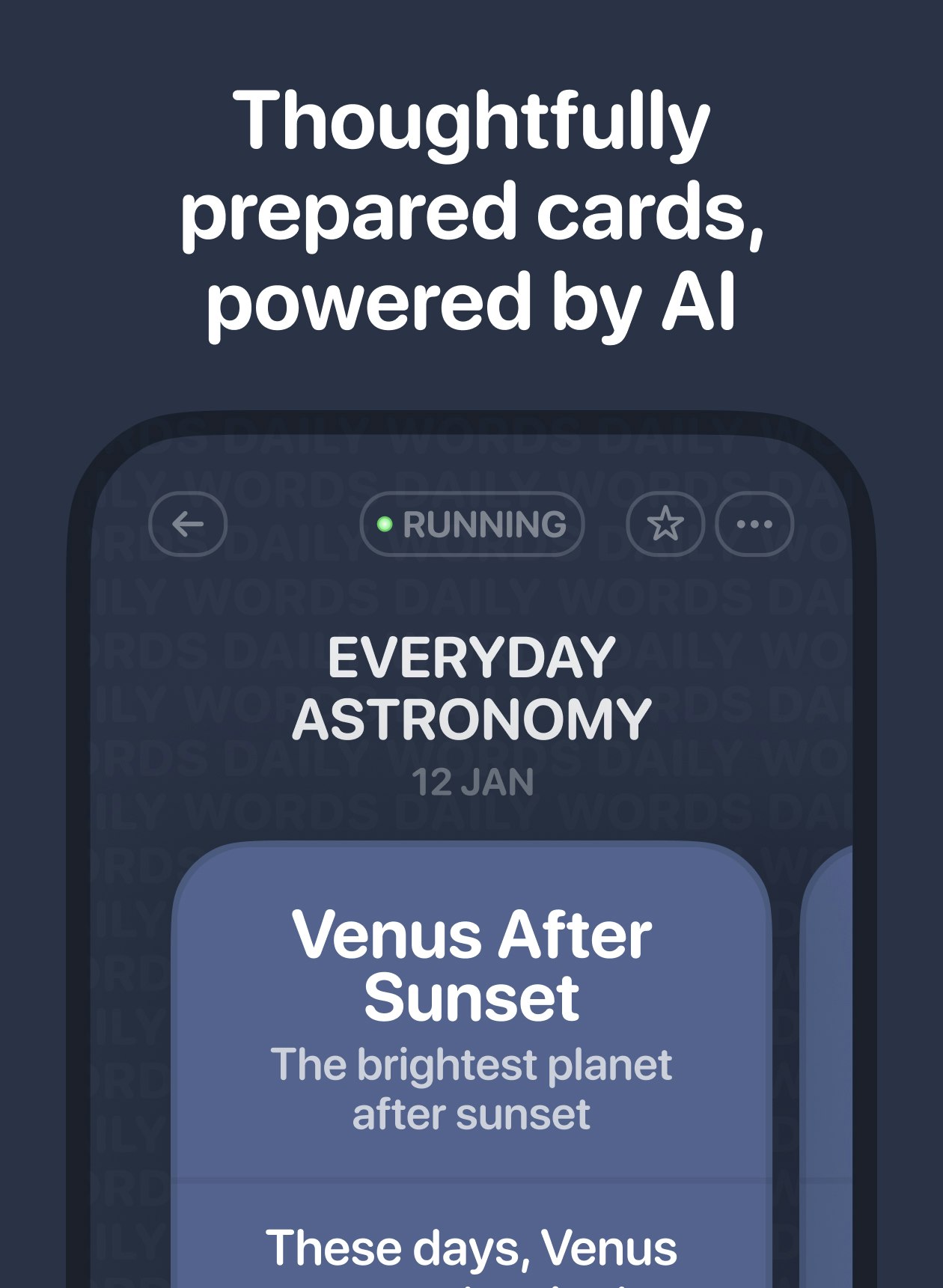Eimi: Daily Cards - Screenshot 4 showing product features and functionality