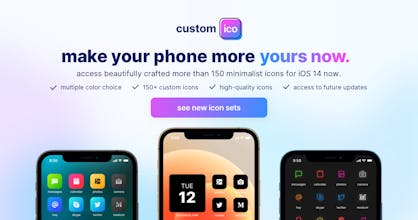 customico 2.0 | iOS 14 app icons gallery image