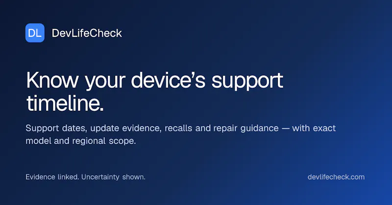 DevLifeCheck screenshot 1