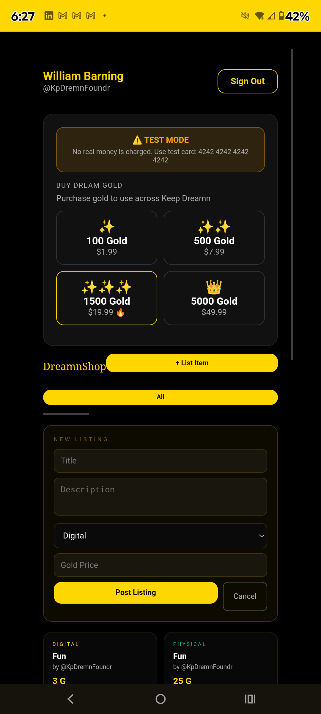 Keep Dreamn gallery image