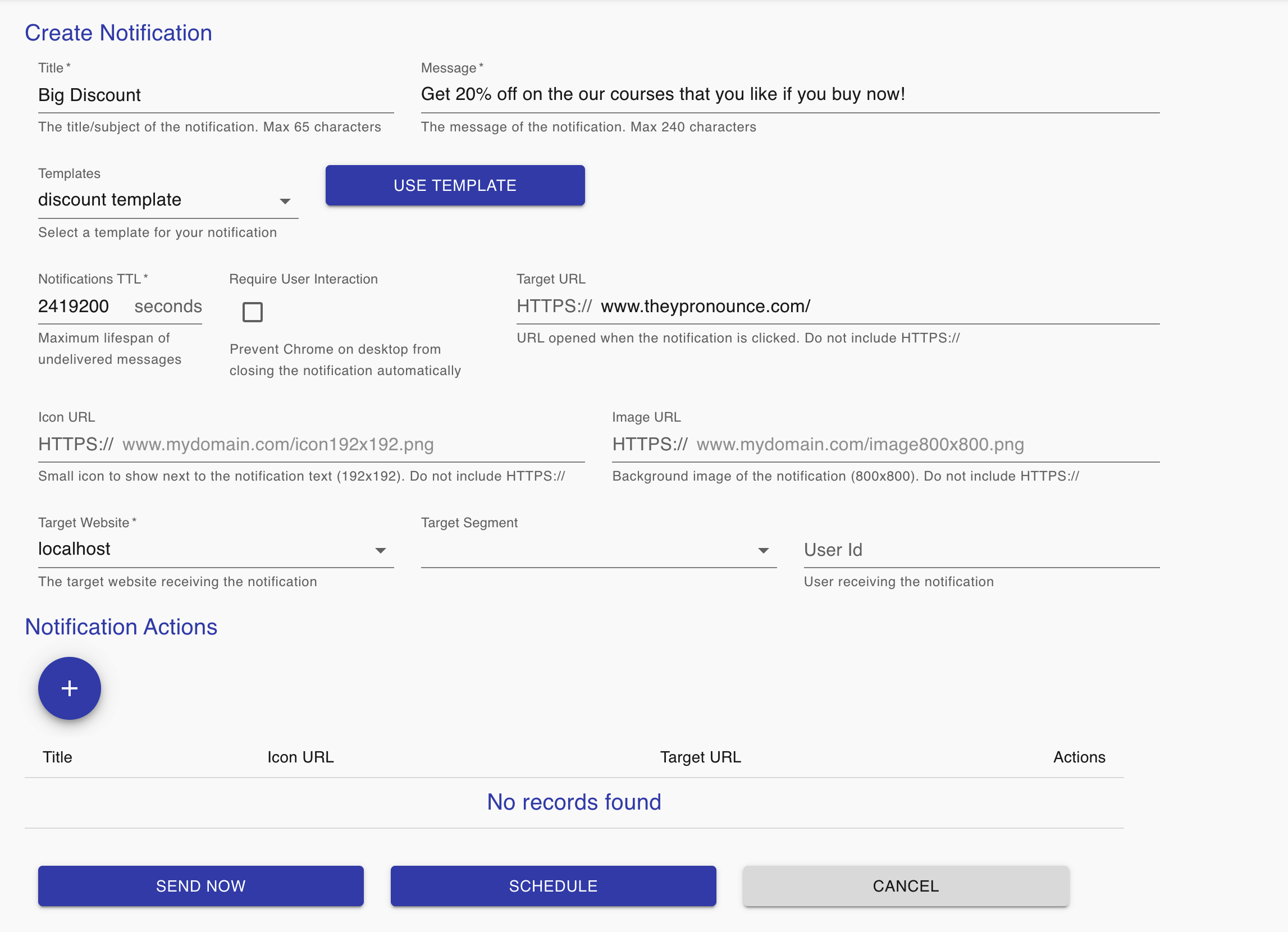 Webpushify gallery image