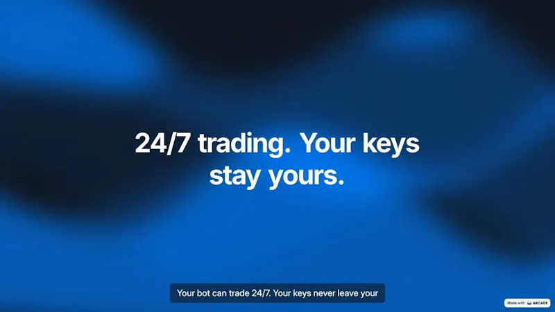 Cryptobot Pro  screenshot 1 (video preview)