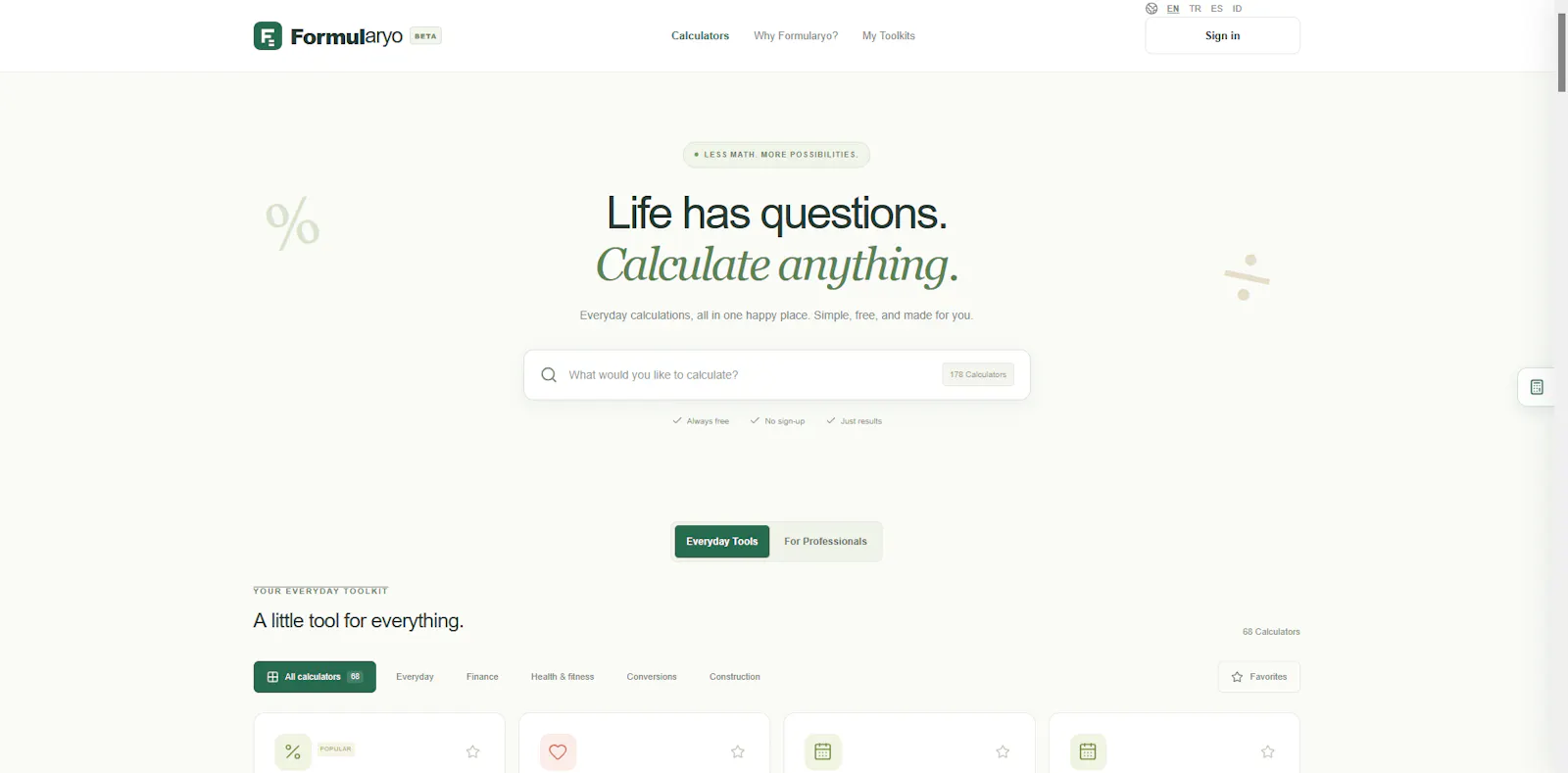 Formularyo screenshot 1