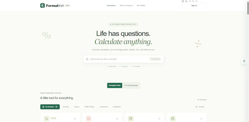 Formularyo screenshot 1