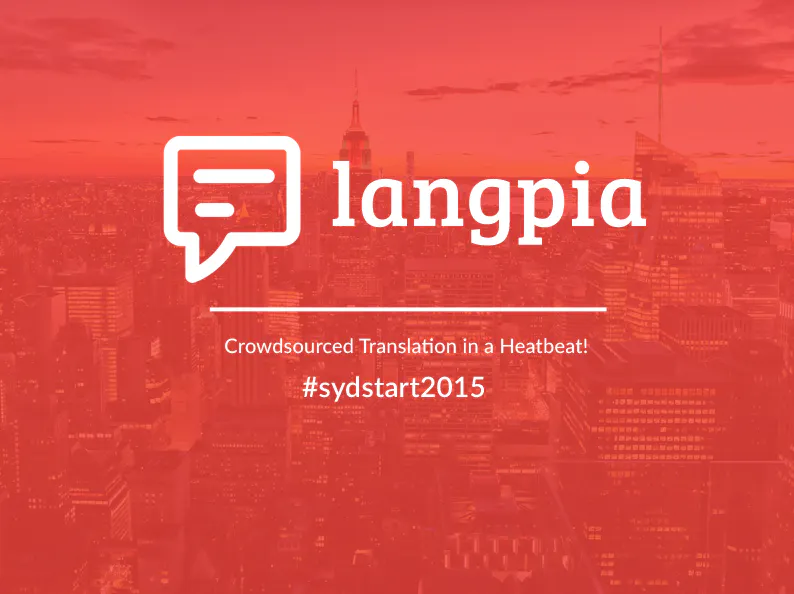 Langpia - Crowdsourced Translation
