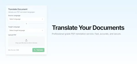 PDF Translator gallery image