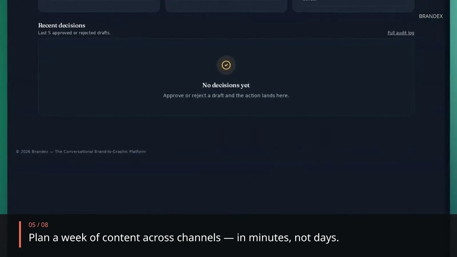 Brandex screenshot 1 (video preview)