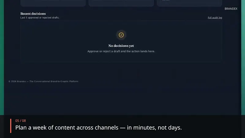 Brandex screenshot 1 (video preview)