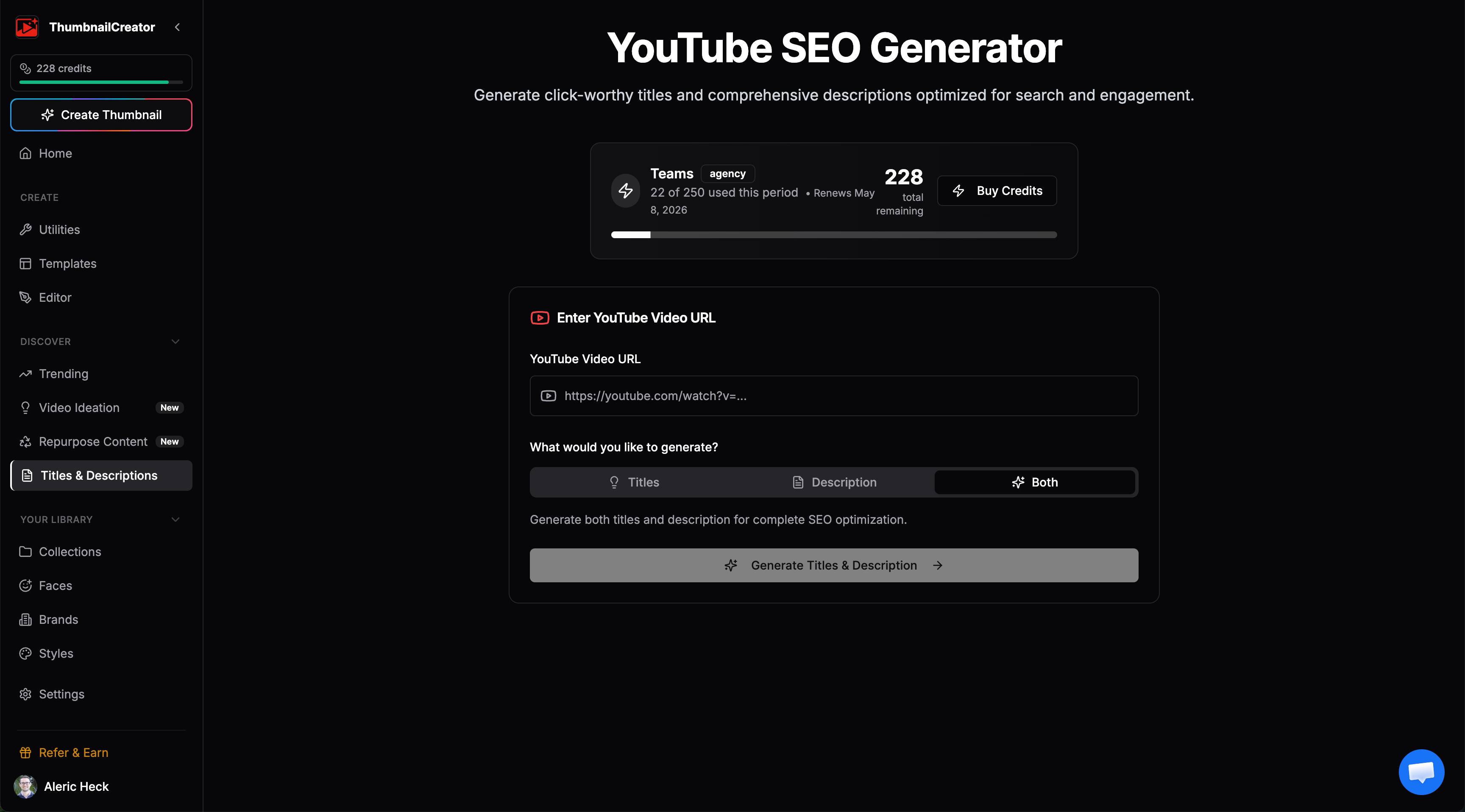 ThumbnailCreator - AI YouTube Thumbnails gallery image