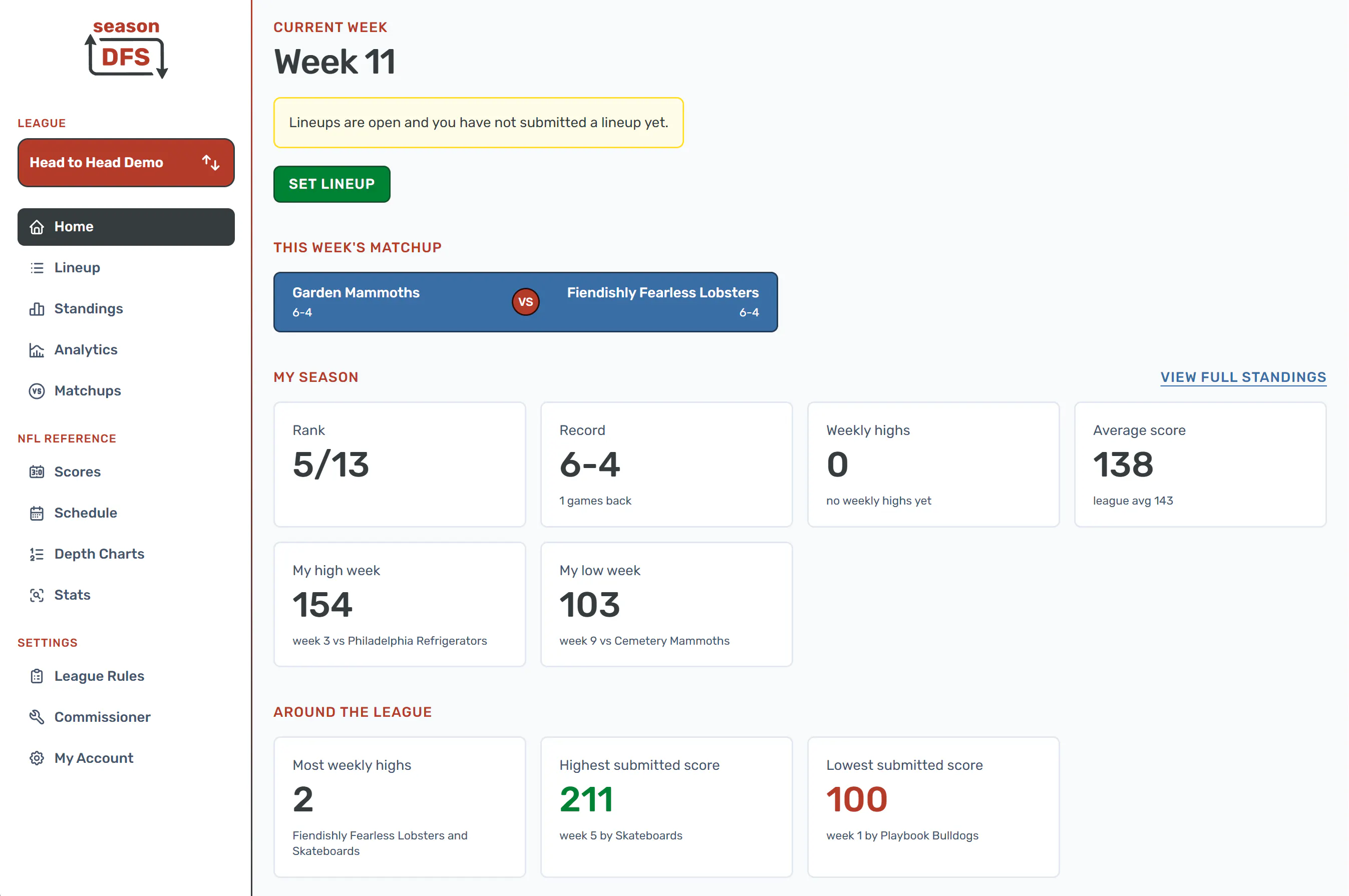 Season DFS - Fantasy Football gallery image