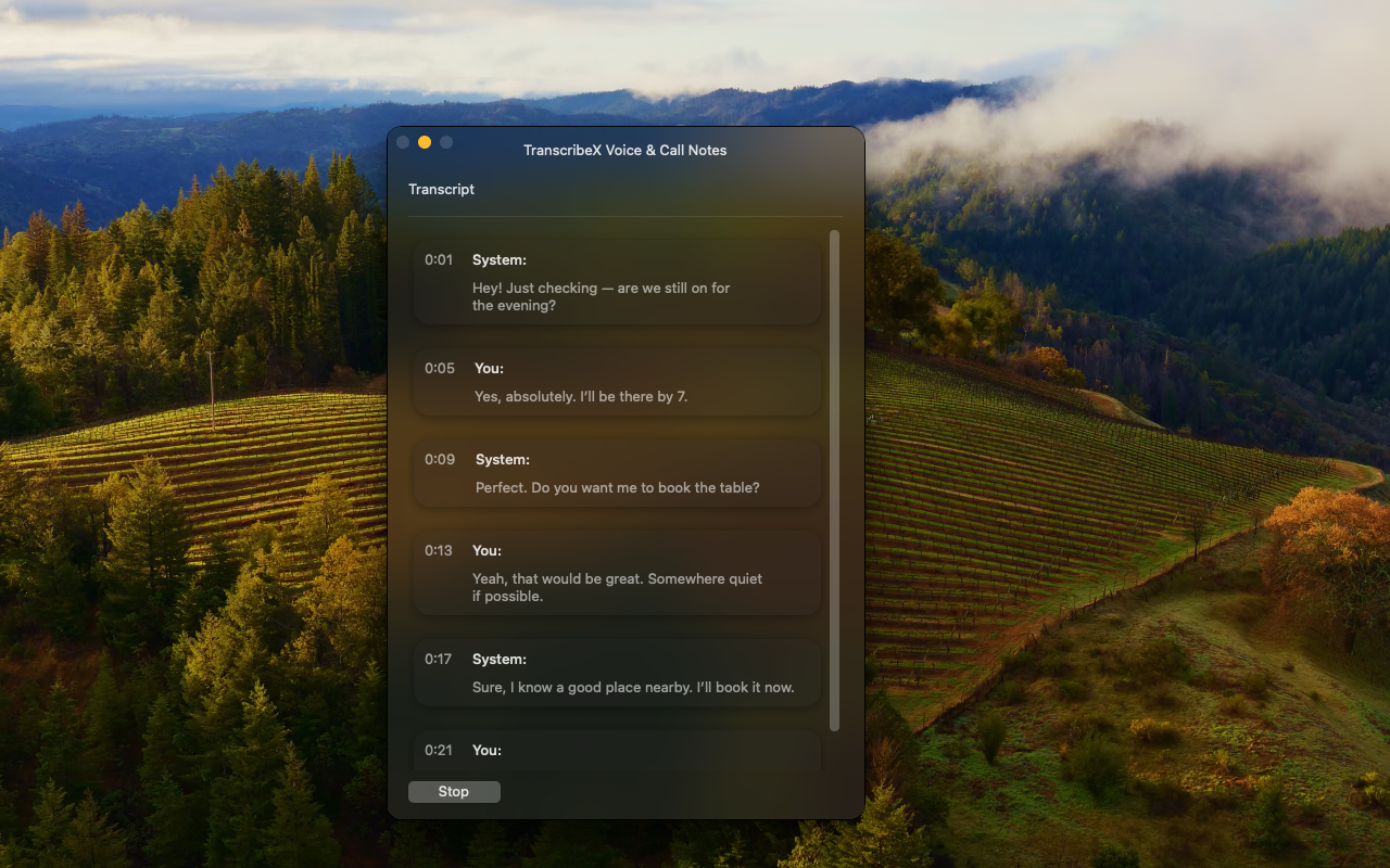 TranscribeX Voice & Call Notes - Screenshot 3 showing product features and functionality