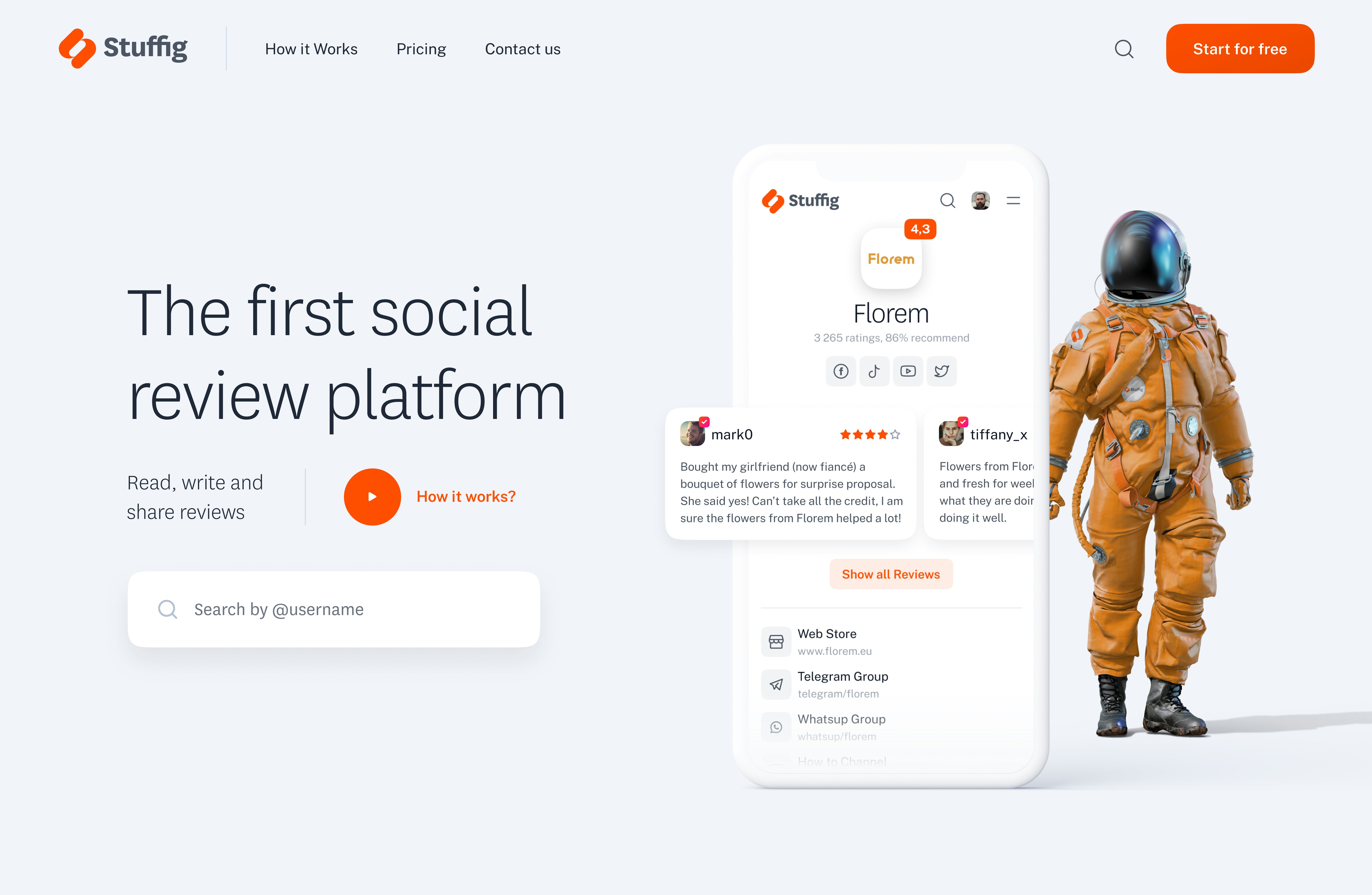 Stuffig-The first social review platform gallery image