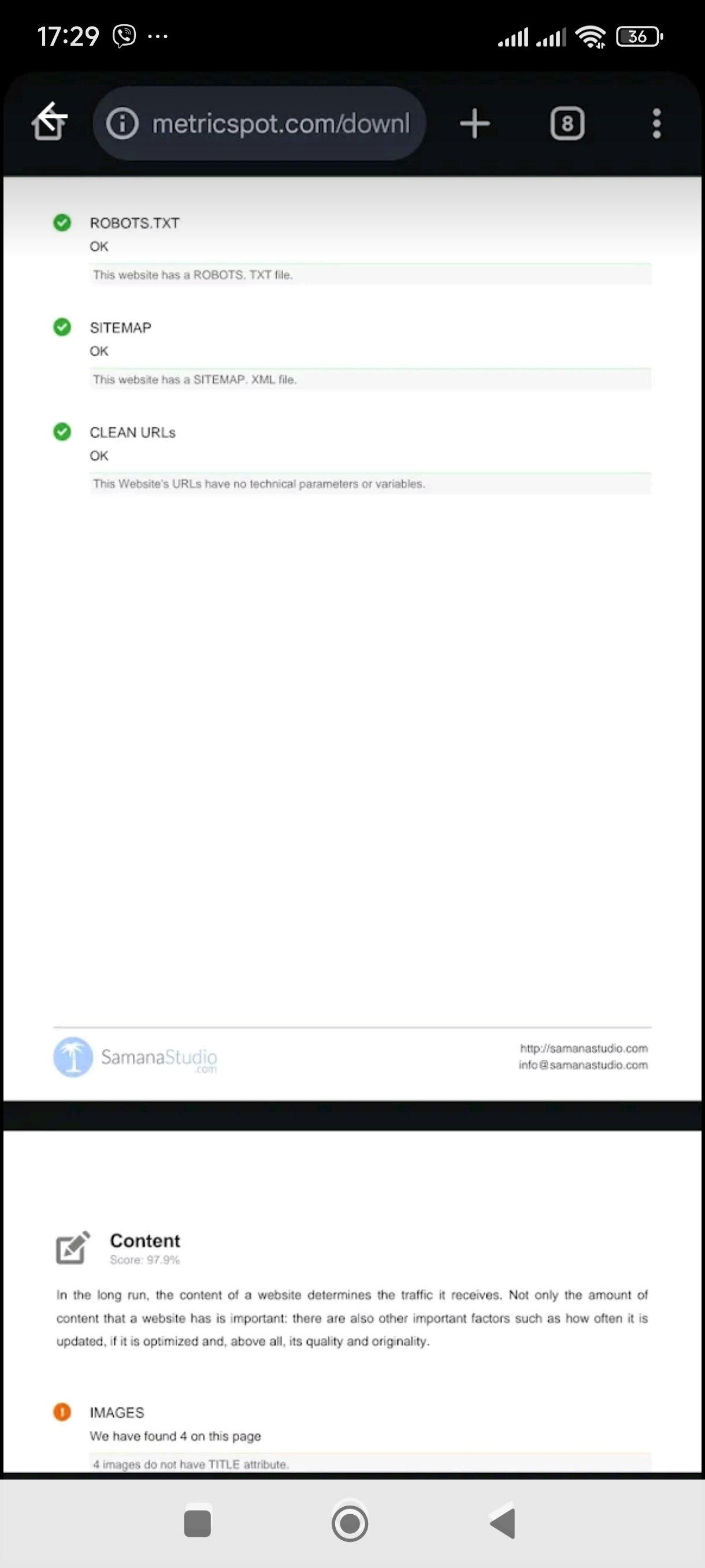 SEO Site Scanner by Site4bizUA gallery image