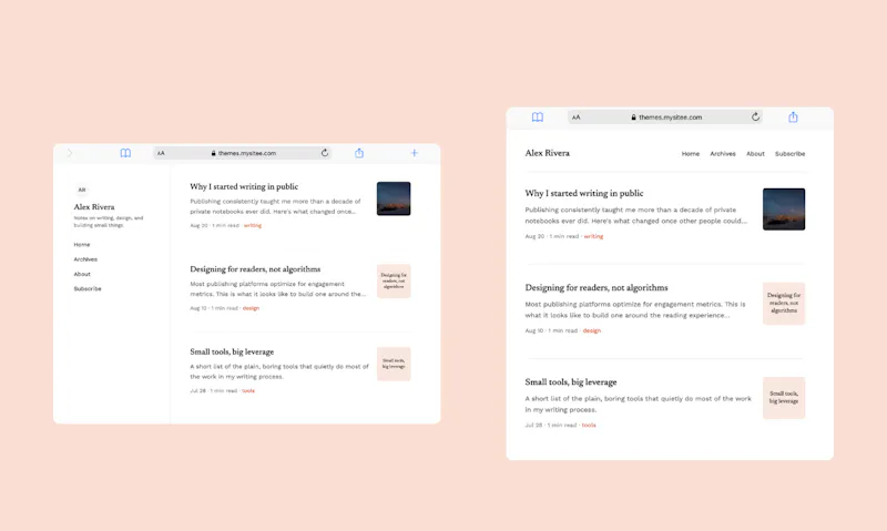 Mysitee screenshot 4