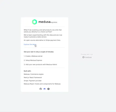 Medusa Express gallery image