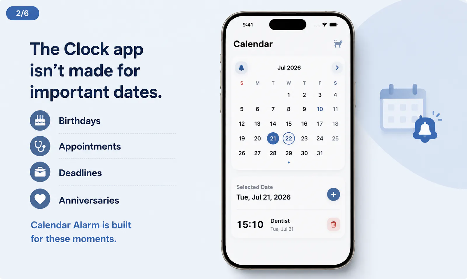 Calendar Alarm screenshot 2