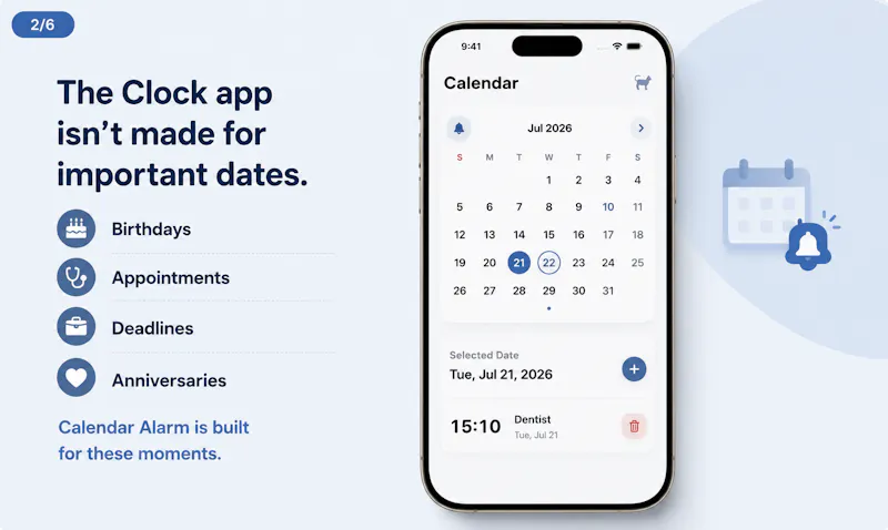 Calendar Alarm screenshot 2
