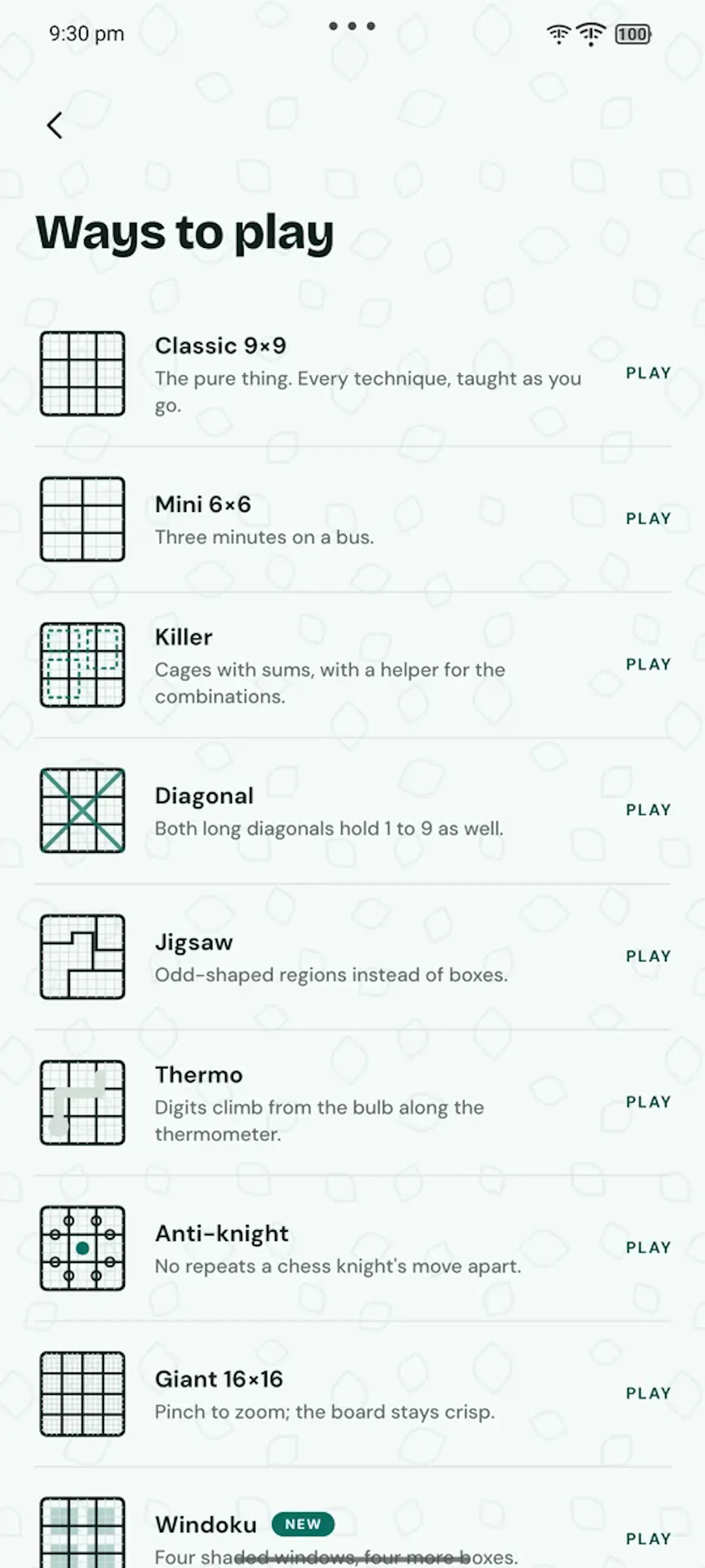 Ninebloom: Sudoku Puzzles screenshot 6
