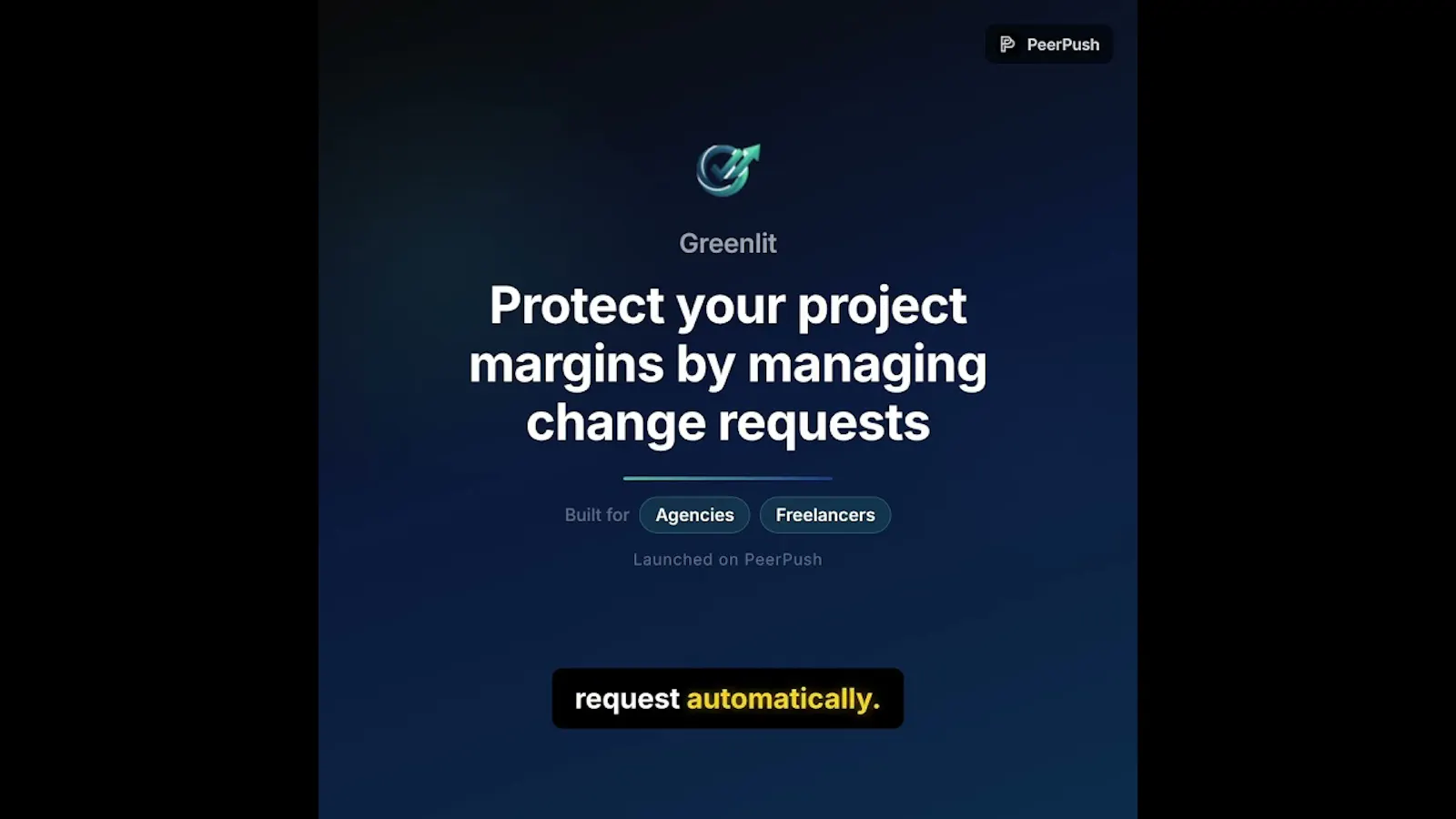Greenlit — Stop giving away scope creep screenshot 1 (video preview)