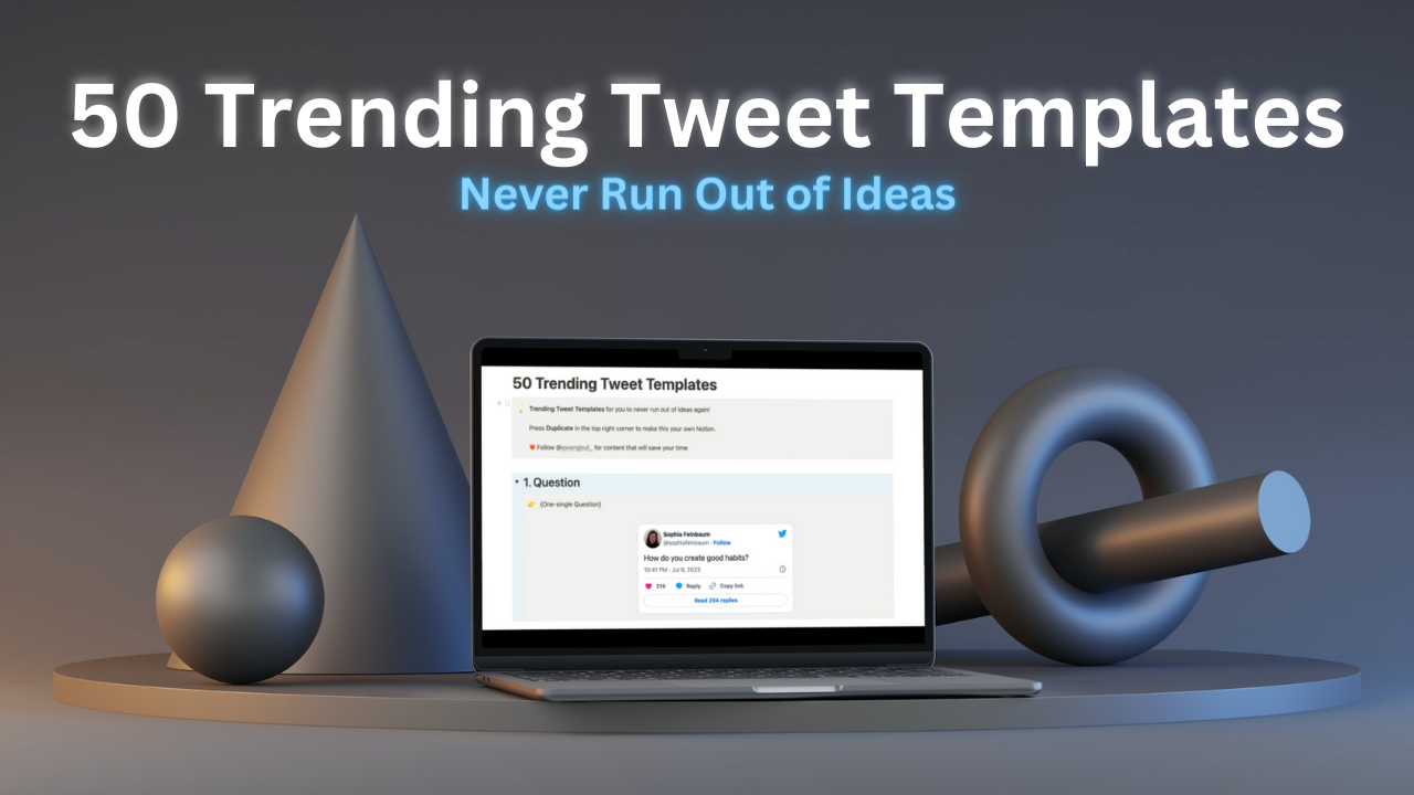 50 เทมเพลต Twitter ที่ได้รับความนิยม - ไม่เคยหมดความคิดด้วยเทมเพลตทวีตที่ได้รับความนิยม 50 รายการ media 1