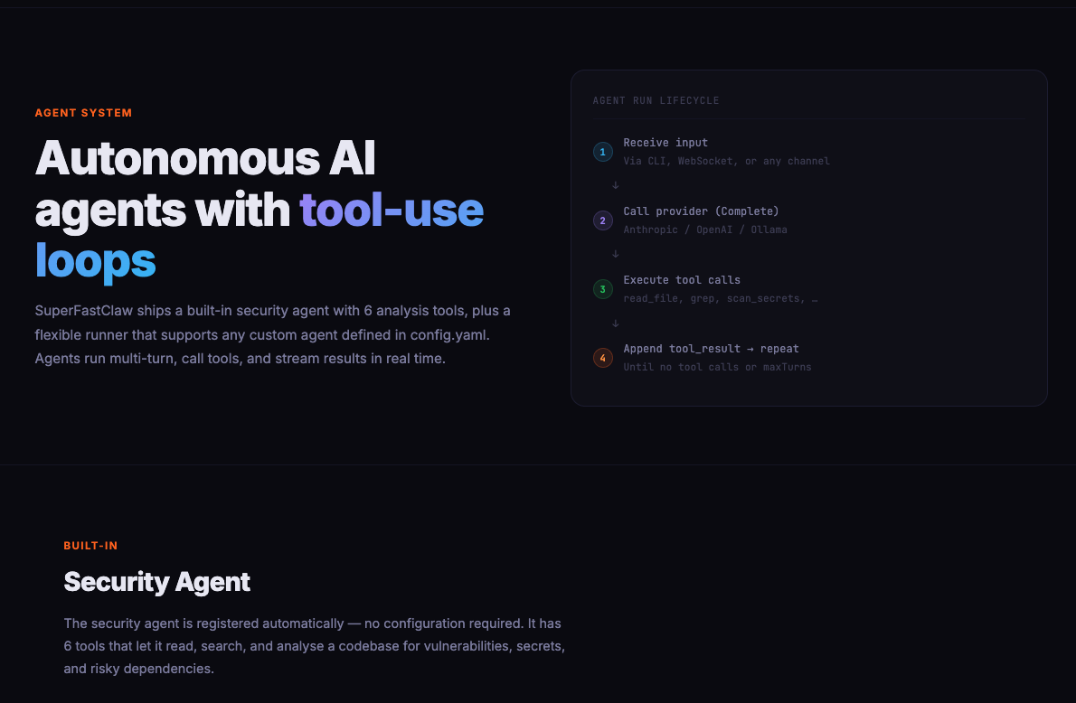 SuperfastClaw with  security inbuilt gallery image