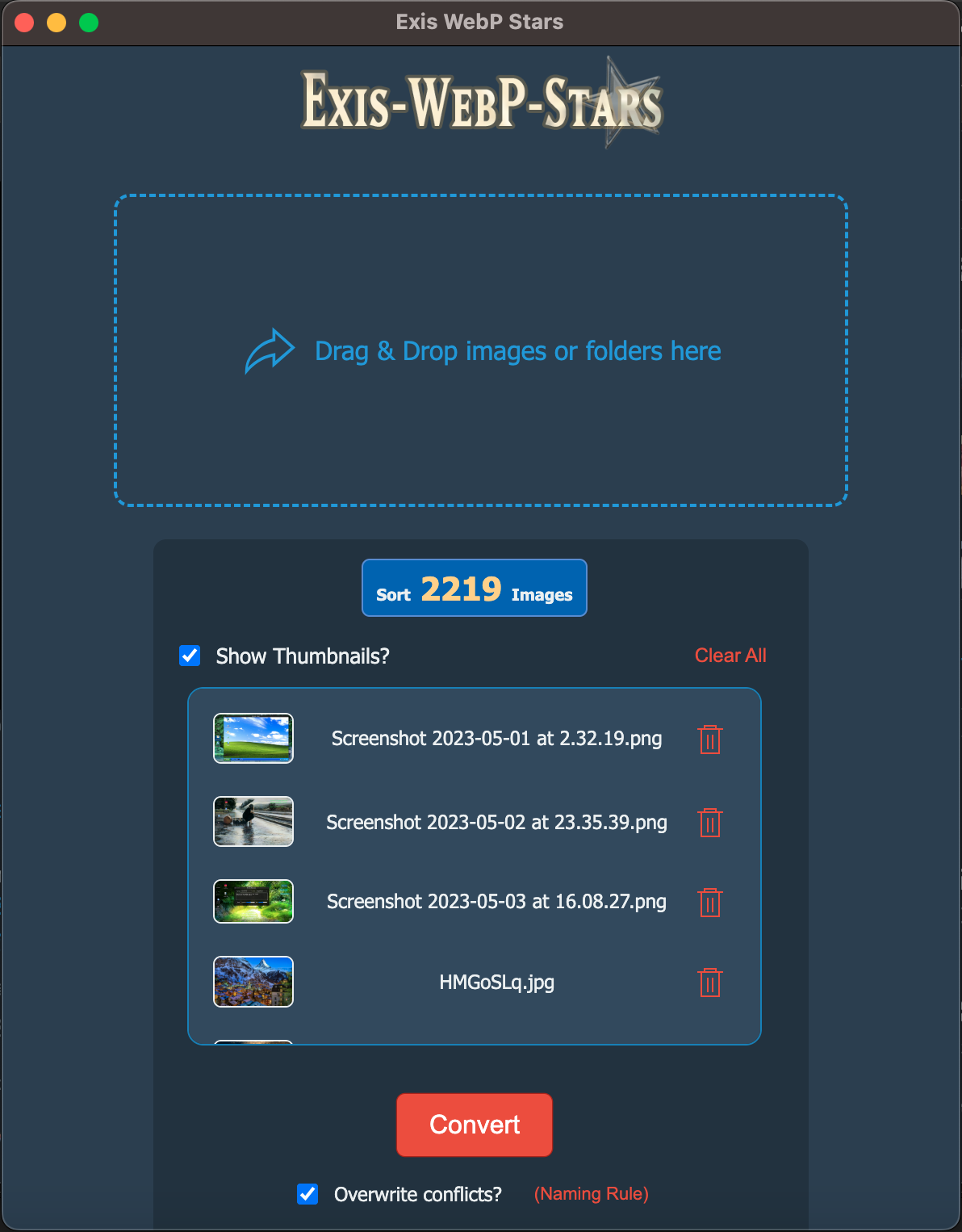 Mídia 3 de EXIS Webp Stars