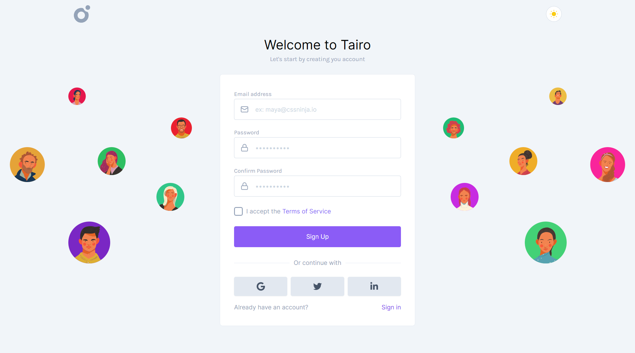 Tairo Dashboard System media 4