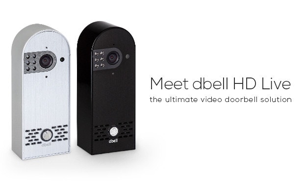 dbell HD Live - Smart Video Doorbell & Security Camera with 24/7 Live