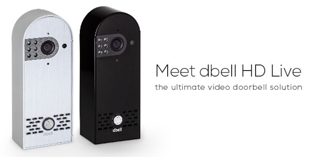 dbell HD Live - Smart Video Doorbell & Security Camera with 24/7 Live