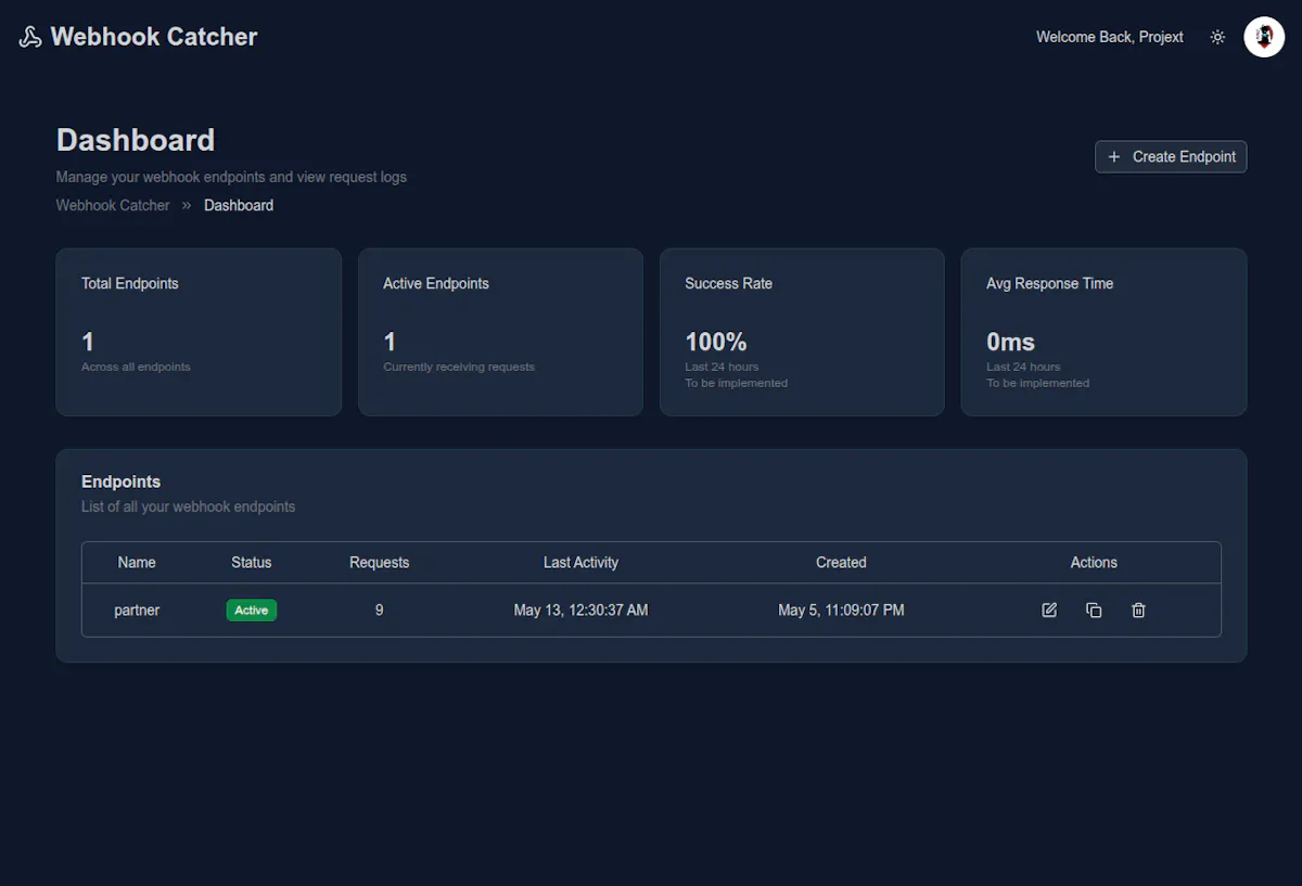 Webhook Catcher