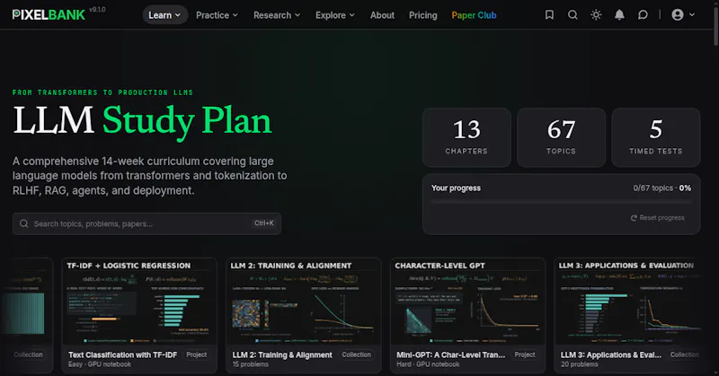PixelBank - Learn AI the right way screenshot 5