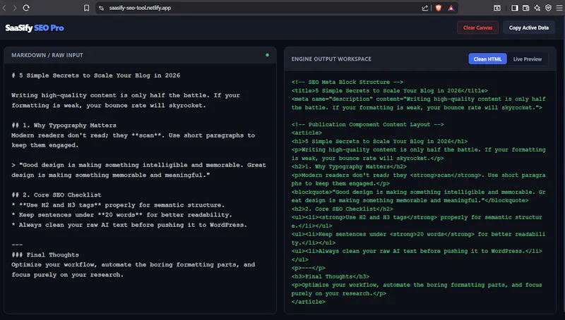 SaaSify SEO Pro screenshot 2
