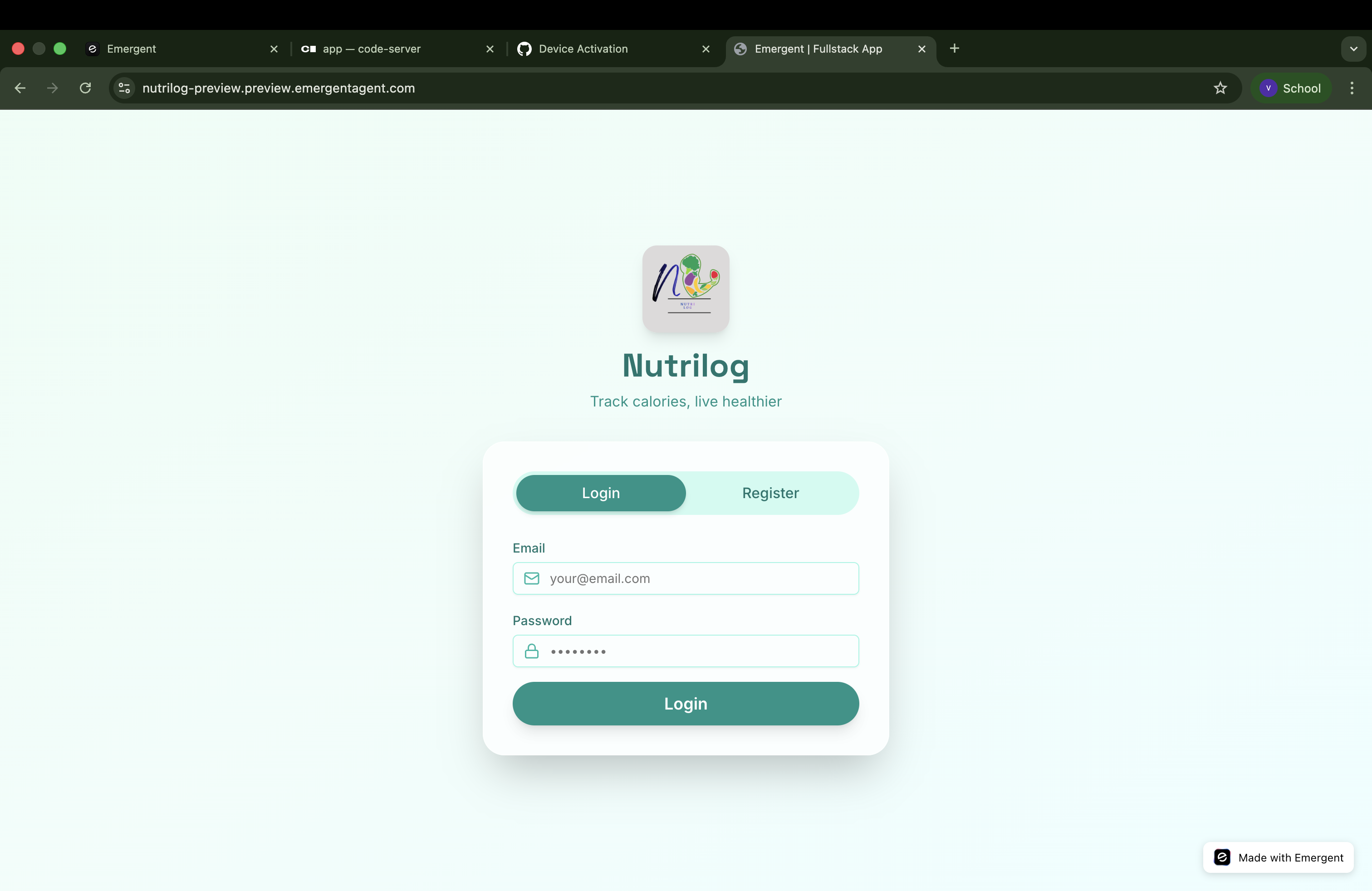 Nutri Log  gallery image