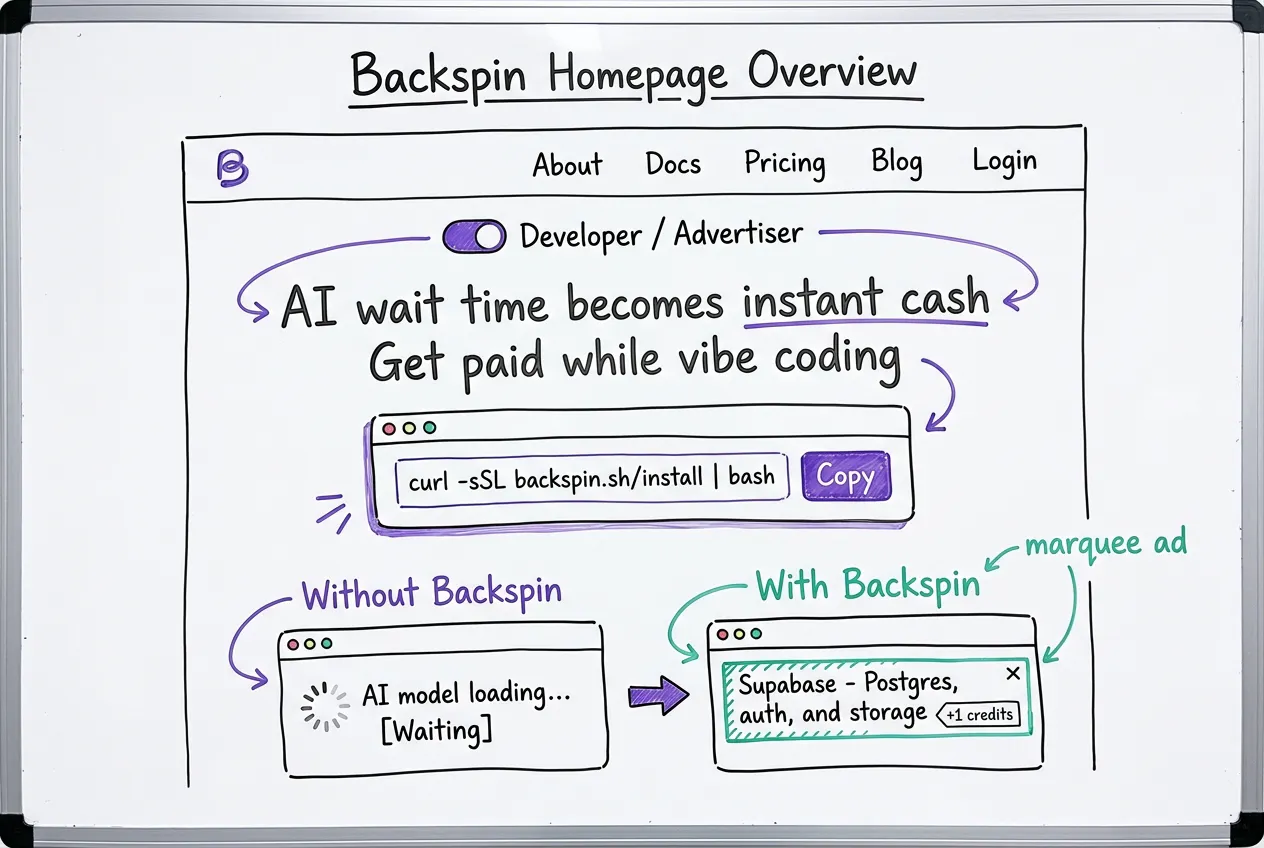 BackSpin - Open AI Attention Exchanges gallery image