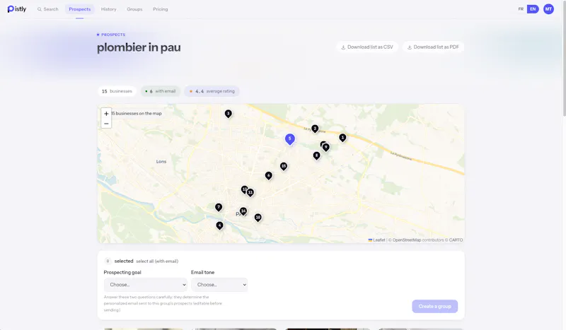 Pistly screenshot 4