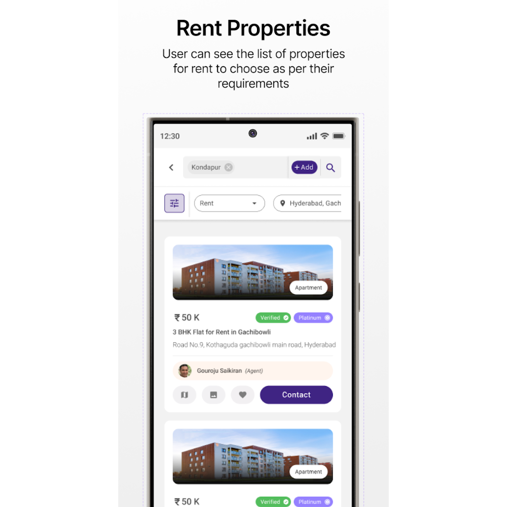 properties.market - Screenshot 4 showing product features and functionality