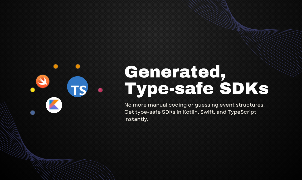 Media Eventer-SDK Analytics Type-Safe - Kapal analisis yang lebih baik dengan lebih cepat dengan SDK jenis selamat 3